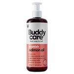 Buddycare Salmon Oil - 500ml - Natural Supplement for Dogs & Cats - Rich in Omega-3 Fatty Acids for a Healthy Coat and Skin