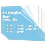Art3d 5-Pack of 24×36" PET/Plexigla