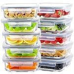 BAYZZ Glass Meal Prep Containers, 1