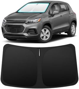 INSAUTO Custom Fit Windshield Sun Shade Accessories for Chevrolet/Chevy Trax 2013-2023, Foldable Front Window Sunshade, UV & Heat Reflector, Keeps Interior Cool, Includes Storage Bag