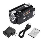 Camcorder Digital Camera Full HD 270° Rotation 1080P 16X High Definition Digital Camcorder Video DV Camera(US-Black)