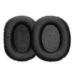 kwmobile Ear Pads Compatible with Logitech G Pro X Earpads - 2x Replacement for Headphones - Black