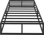 Bilily 10 Inch Twin XL Bed Frame with Steel Slat Support, Low Profile King Metal Platform Bed Frame Support Mattress Foundation, No Box Spring Needed/Easy Assembly/Noise Free