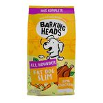 Barking Heads Complete Dry Dog Food 12kg - Adult All Hounder Fat Dog Slim Chicken - Natural Low Fat Weight Management for Overweight Dogs - Vet Approved