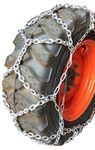 TireChain.com 23 X 8.50 X 12 23 x 8.5 x 12 Diamond Style Tractor Tire Chains