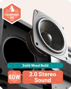 Oakcastle DAB500 Bluetooth DAB+ Stereo Radio – Portable Speaker