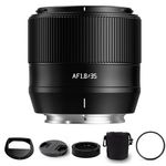 TTArtisan 35mm F1.8 E-Mount APS-C Auto Focus Large Aperture Prime Lens for Sony E-Mount Cameras A6000 A6100 A6300 A6400 A6500 A6600 NEX-3 NEX-3N NEX-3R NEX-5T NEX-5R NEX-5 NEX-5N NEX-7 ZV-E 10 FX30 A7