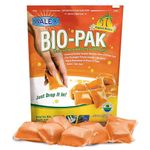 Walex Bio-Pak RV Black Holding Tank Deodorizer and Digester, Natural Enzyme Formula, Tropical Breeze 10-Pack