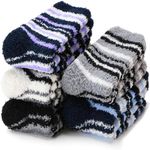 EBMORE Fuzzy Socks for Men & Women 