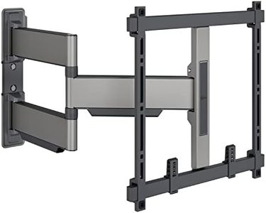 Vogel's TVM 5445 full-motion ultra-thin TV wall bracket for 32-65 inch TVs, Max. 77 lbs, Swivels up to 180°, Full-motion TV Mount max. VESA 400x400, Universally compatible