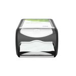 Xpressnap Counter Napkin Dispenser Black N4, Versatile Design, Signature Range, 14cm x 19cm x 31cm , 6432000