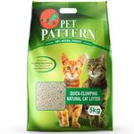 WOW DOG Pet Pattern Cat Litter 5KGS - Scoopable Smart Bentonite (for Multiple Cats)