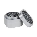 PAX Grinder – Ergonomic Herb Grinder Made from Heavy Duty Aluminum for an Even Medium Grind – Square Shape for Better Grip