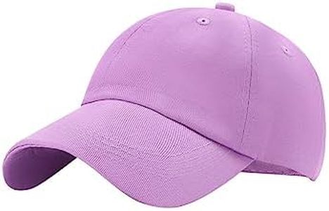 Toddler Sun Hat Toddler Baseball Hats for Boys and Girls(2-7 Years) Purple
