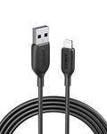 Anker 541 USB-A to Lightning Cable 6ft, MFi Certified for iPhone 11 Pro Max, 11 Pro, X, Xs, Xr, Xs Max, 8, 8 Plus, 7, 7 Plus, 6, 6 Plus and More, Ultra Durable (Black)