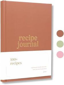 Lamare Blank Recipe Book to Write in Your Own Recipes – Cute DIY Cookbook & Recipe Journal – Perfect Blank Recipe Notebook for Family Keepsakes