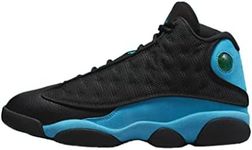 Jordan 13 Retro Mens Shoes, Black/University Blue/Black, 10