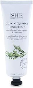 Om SHE Aromatherapy Pure Organics Hand Creme - Sandalwood, Lemongrass & Rosemary