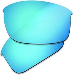 Prizo Polarized Replacement Lenses for Oakley Bottle Rocket Sunglasse (Blue Iridium)
