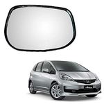 STYCARO-Right Side View Mirror Glass compatible with Honda Jazz 2009-2014 Model Type 1