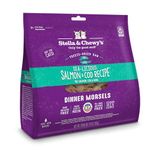 Stella & Chewy's Freeze-Dried Raw Cat Dinner Morsels – Grain Free, Protein Rich Cat & Kitten Food – Sea-Licious Salmon & Cod Recipe – 510g Bag