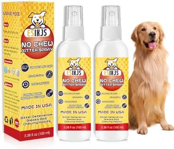 No Chew Spray for Dogs Bitter Apple Spray for Puppies Stop Dogs from Chewing Furniture Spray Anti Licking for Dog Yuck Bitter Spray Deterrent Formula for Puppies and Cats Alcohol Free Safe on Skin