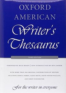 Oxford American Writer's Thesaurus