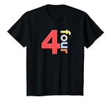 4th Birthday Shirt Boy 4 | Age 4 Fo