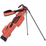 RUTHNISSI Golf Stand Bag, Lightweight Golf Easy Carry Bag with Padded Strap，Durable Pitch n Putt Golf Bag, Practice Ranger Sunday Golf Bag for Men&Women