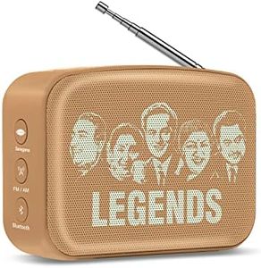 Saregama Carvaan Mini Hindi - Music Player with 401 Pre-Loaded Retro Songs, Bluetooth/FM/AM/AUX, Type-C Charger (Chocolate Brown)