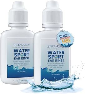 Stream2Sea Water Sport Ear Rinse for Swimmers, Divers and Surfers 1 Fl oz - Biodegradable Natural Ear Drops for Swimmers - Ear Drops with Oregano and Lavender Oils - to Keep Ears Healthy, 2 Pack