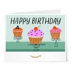 Amazon Gift Card - Birthday Cupcake