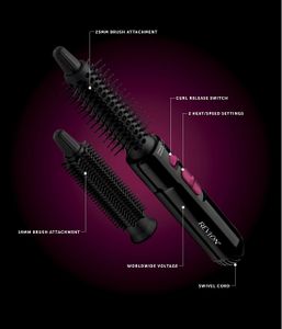 Revlon Tangle Free Hot Air Styler – Volumizing Hair Brush