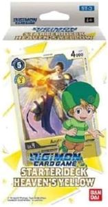 Digimon English TCG ST-3 Starter Deck Heaven's Yellow - 54 Cards