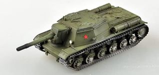 Easy Model Soviet SU-152 Self-propelled Artillery Early Version 1/72 ABS Tank Pre-Built Model