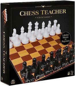 Spin Master Games, Cardinal Classics, Chess Teacher Strategy Board Game for Beginners, Classic Game, Family Game Night, for Adults & Kids Ages 8+