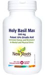 New Roots Herbal - Holy Basil Leaf Extract with Ursolic Acid 500mg, 60 Capsules - Premium Supplement for Joint Support and Cholesterol Management - Organic Tulsi Capsules for Overall Wellness