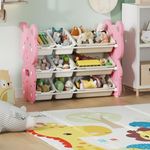 Kids Toy Storage Organizer with 9 P