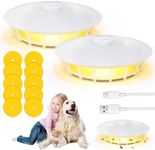 2PCS Flea Trap with 10 Sticky Pads,