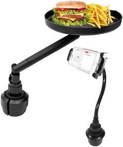 Macally Cup Holder Food Tray and a Cup Holder Tablet Mount, On The Road Essentials!