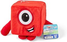 hand2mind Numberblock One Plush, Small Plush Figure Toys, Cute Plushies, Stuffed Toys, Kids Stuffies, Preschool Number Toys, Math Learning Toys, Toddler Imaginative Play, Birthday Gifts for Kids