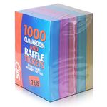 SIC ® 5 x Cloakroom/Raffle Tickets, Numbered 1-1000 with Security Numbering