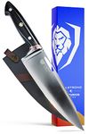DALSTRONG Chef Knife - 8" - Centurion Series - Swedish 14C28N High - Carbon Stainless Steel - G10 Handle - w/Sheath