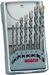 Bosch Professional 7-Piece CYL-3 Bit Set (for Concrete, Ø 4-10mm, Accessories for Impact Drills)