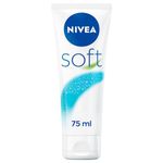 NIVEA Soft Moisturising Cream (75ml), Moisturising Cream for Face, Body and Hands with Vitamin E and Jojoba Oil, Hand Cream Moisturises Deeply, All-Purpose Day Cream