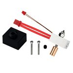 Sprite Extruder Pro Upgrade 300℃ High Temperature Bimetal Heatbreak Plated Copper Heater Block Nozzle, Heater Sensor for Ender 3 S1, CR10 Smart Pro, Sermoon V1 3D Printer (Upgrade kit)