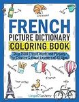 French Picture Dictionary Coloring 