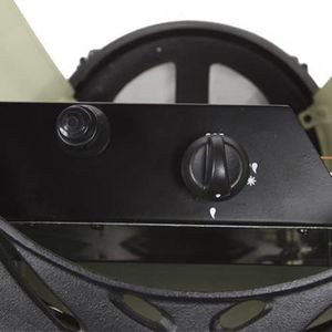 Calor Provence 3kW Portable Flueless Gas Stove Heater – Matt Black