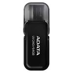 ADATA UV240 64GB 2.0 USB Type A Connector Black USB Flash Drive – USB Flash Drive (64GB, 2.0, USB Type A Connector, Cap, 7g, Black)