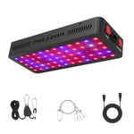 Phlizon 600W LED Plant Grow Light with SMD LEDs Full Spectrum Plants Light Double Switch Indoor 2x2ft 2x4ft 3x3ftPlants Veg and Flower